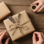 kraftpapier inpakken
