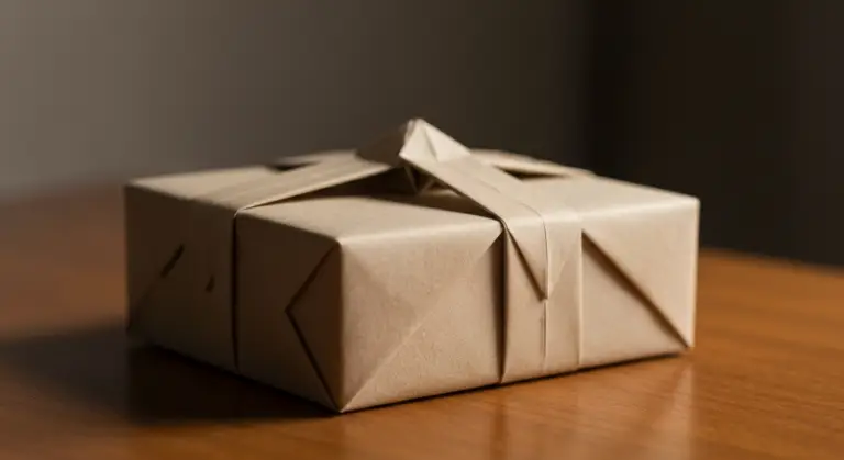 cadeaus inpakken zonder tape