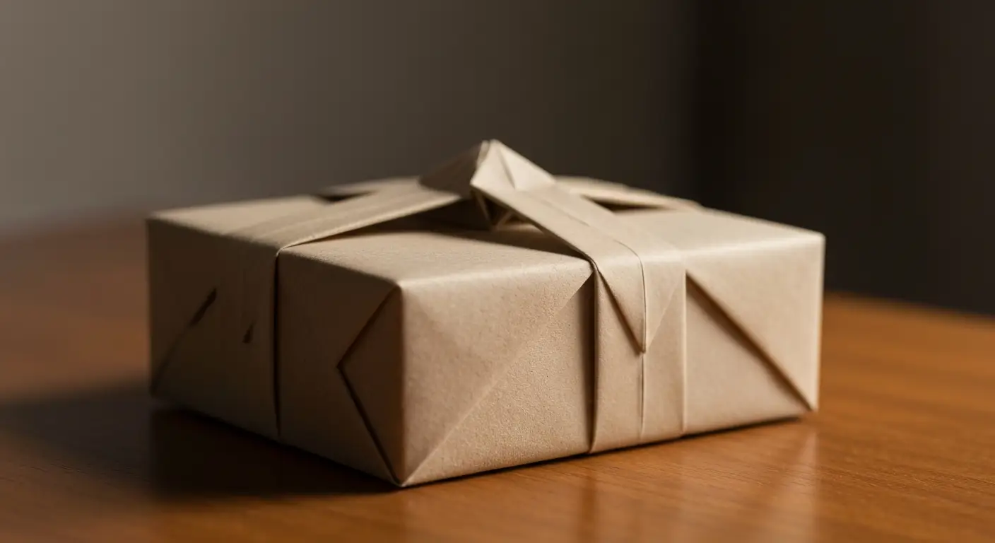 cadeaus inpakken zonder tape